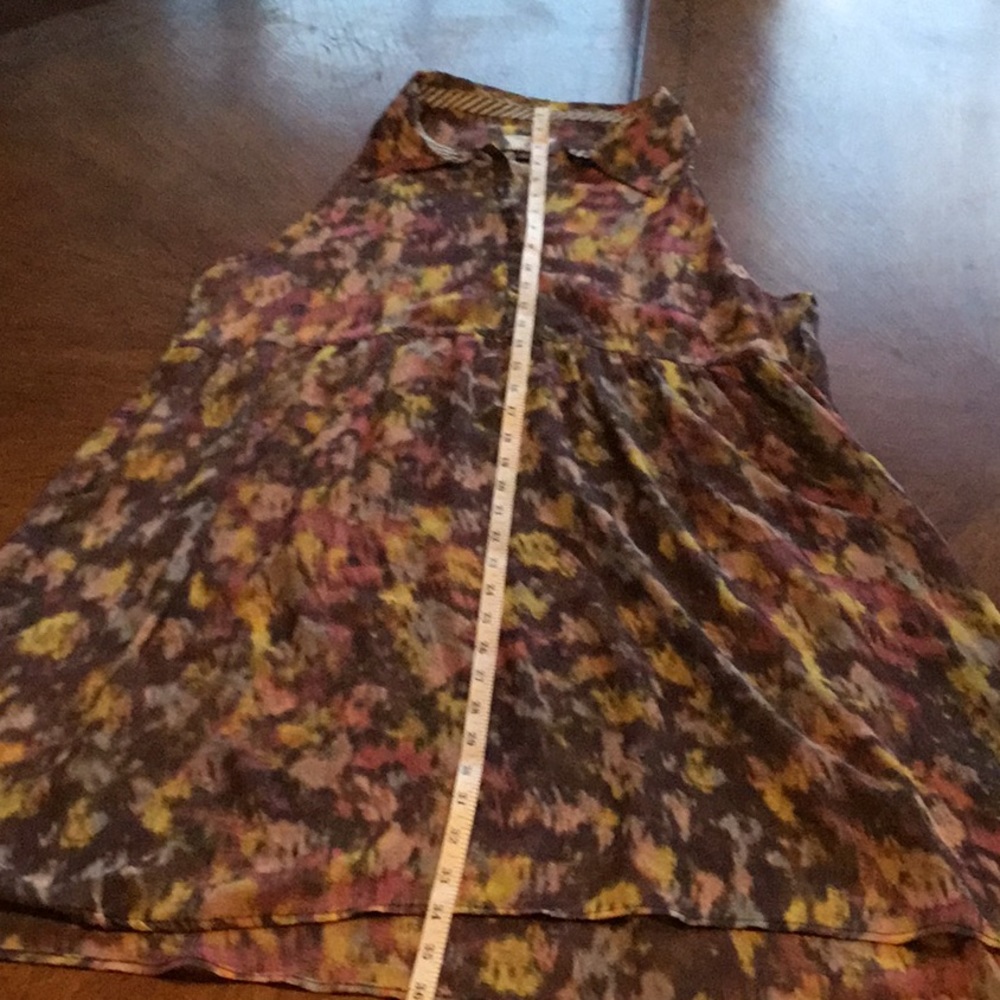 EUC Volcom Large Sheer flowy beach coverup or short dress - Picture 4 of 5